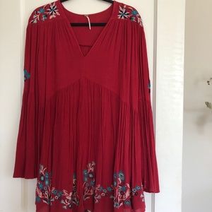 Free People Embroidered Dress